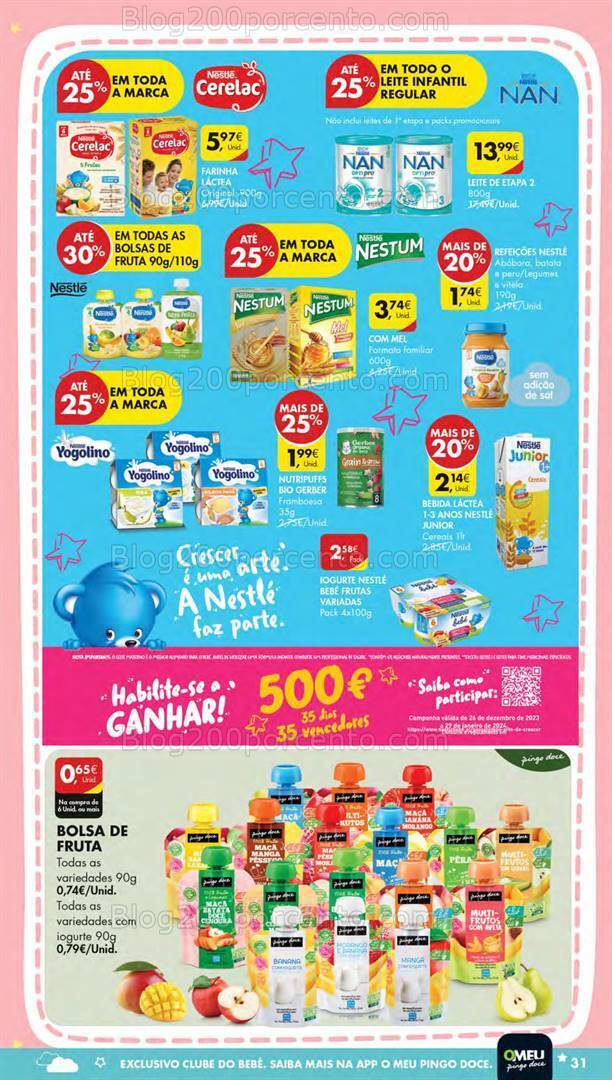 Antevisão Folheto PINGO DOCE Lojas Pequenas Promoções de 5 a 8 janeiro