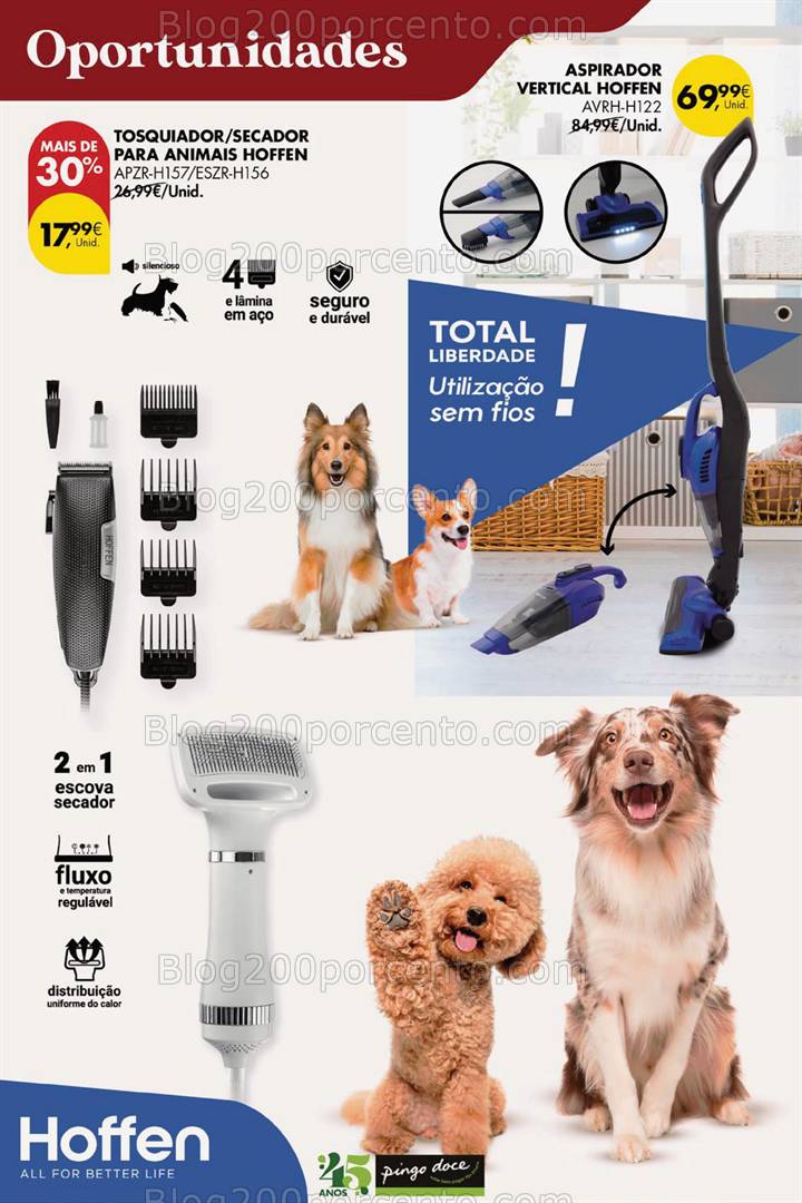 Antevisão Folheto PINGO DOCE Bazar Pets Promoções Fim de Semana - 10 a 13 janeiro