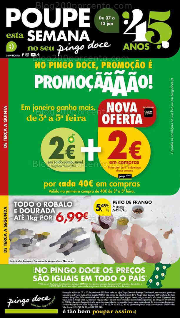 Antevisão Folheto PINGO DOCE Lojas Grandes Promoções de 7 a 13 janeiro