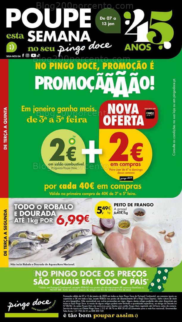 Antevisão Folheto PINGO DOCE Lojas Grandes Promoções de 7 a 13 janeiro