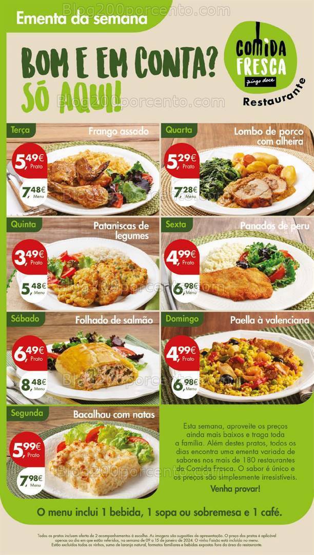Antevisão Folheto PINGO DOCE Lojas Grandes Promoções de 9 a 15 janeiro