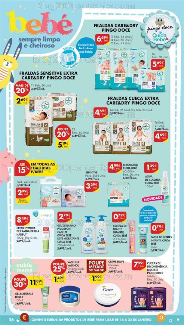 Antevisão Folheto PINGO DOCE Madeira Promoções de 9 a 15 janeiro