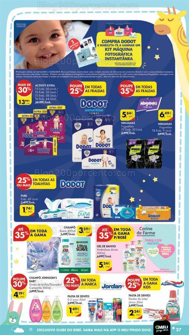 Antevisão Folheto PINGO DOCE Madeira Promoções de 9 a 15 janeiro