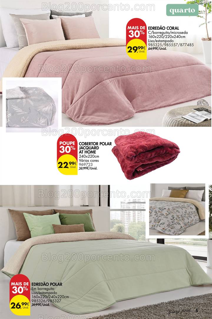 Antevisão Folheto PINGO DOCE Bazar Inverno Promoções de 14 janeiro a 3 fevereiro