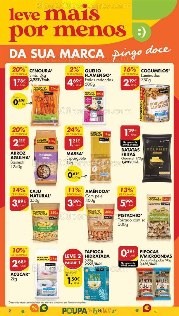 Antevisão Folheto PINGO DOCE Lojas Grandes Promoções de 16 a 22 janeiro