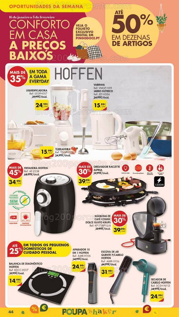 Antevisão Folheto PINGO DOCE Lojas Grandes Promoções de 16 a 22 janeiro