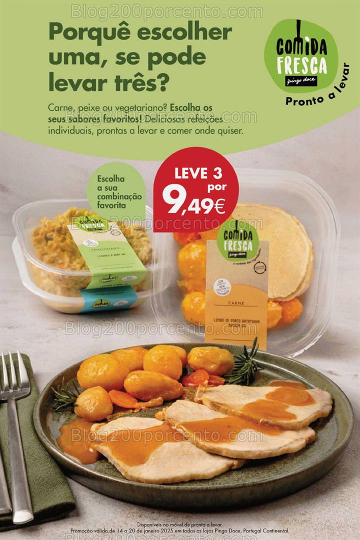 Antevisão Folheto PINGO DOCE Promoções Fim de Semana - 17 a 20 janeiro