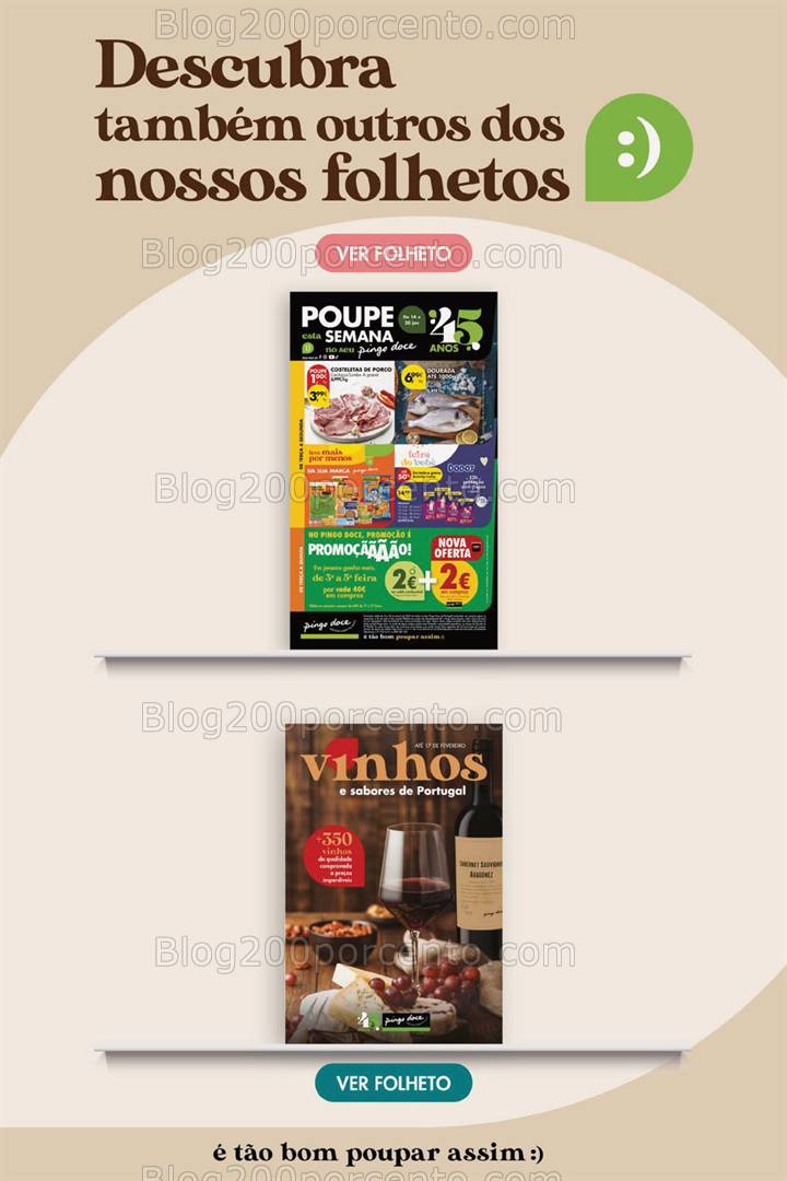 Antevisão Folheto PINGO DOCE Promoções Fim de Semana - 17 a 20 janeiro