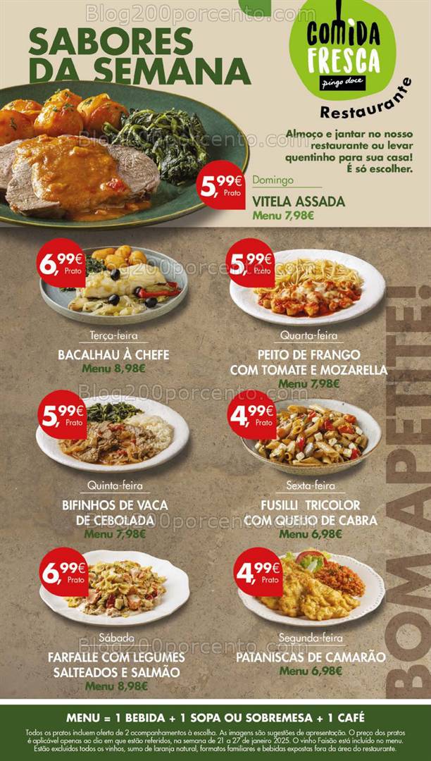 Antevisão Folheto PINGO DOCE Lojas Pequenas Promoções de 21 a 27 janeiro