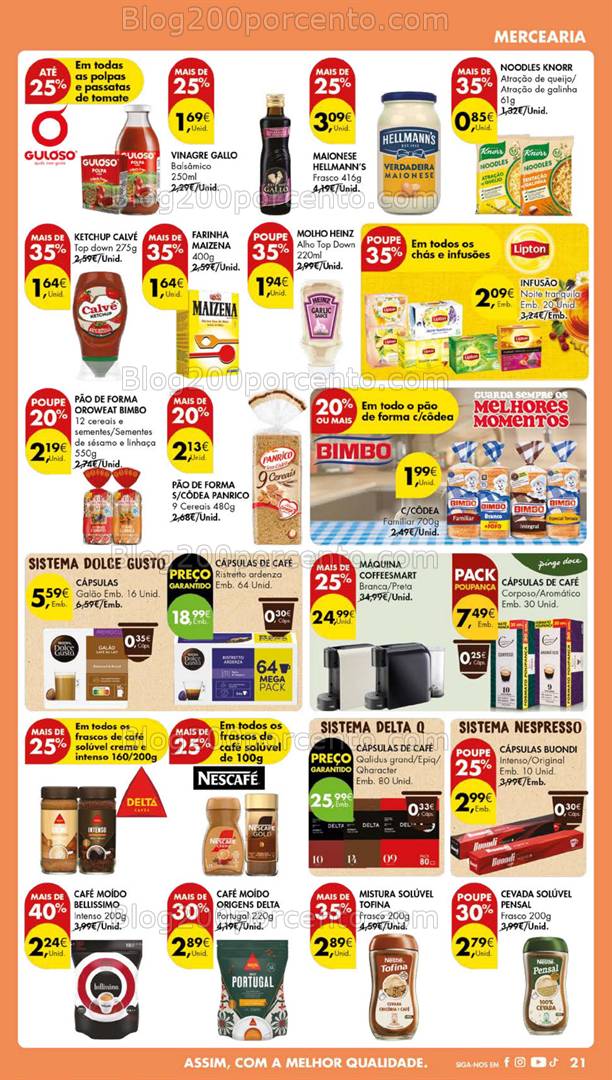 Antevisão Folheto PINGO DOCE Lojas Pequenas Promoções de 21 a 27 janeiro