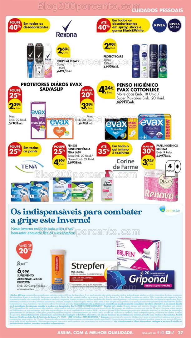 Antevisão Folheto PINGO DOCE Lojas Pequenas Promoções de 21 a 27 janeiro
