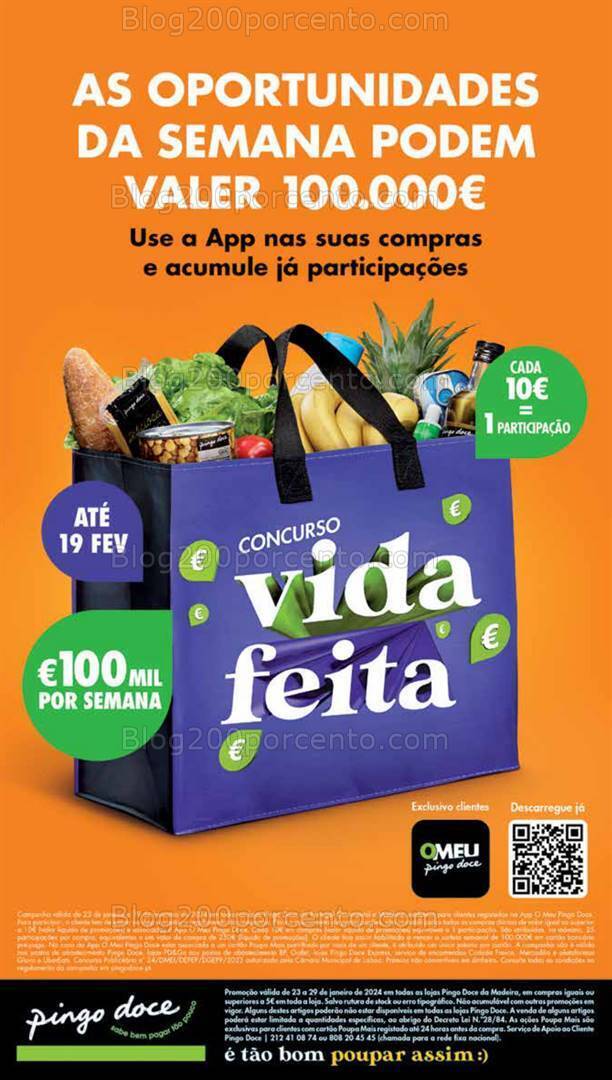 Antevisão Folheto PINGO DOCE Madeira Promoções 23 a 29 janeiro