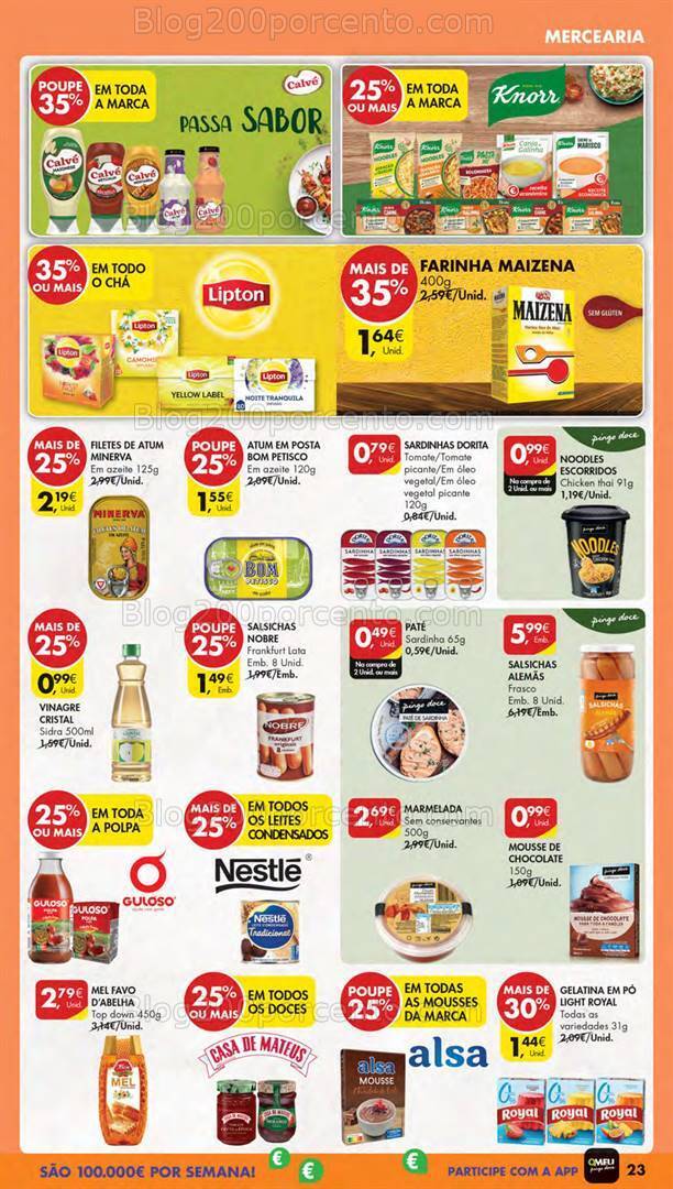 Antevisão Folheto PINGO DOCE Lojas Pequenas Promoções 23 a 29 janeiro