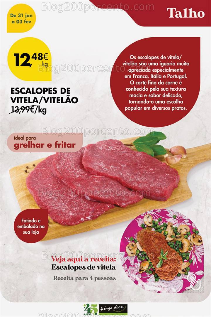 Antevisão Folheto PINGO DOCE Promoções Fim de Semana - 31 janeiro a 2 fevereiro