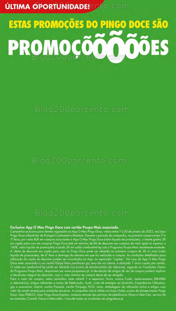 Antevisão Folheto PINGO DOCE Promoções de 28 janeiro a 3 fevereiro