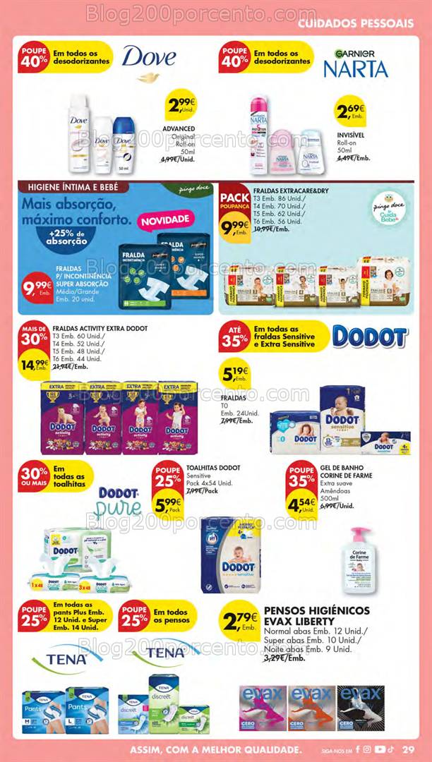 Antevisão Folheto PINGO DOCE Promoções de 28 janeiro a 3 fevereiro