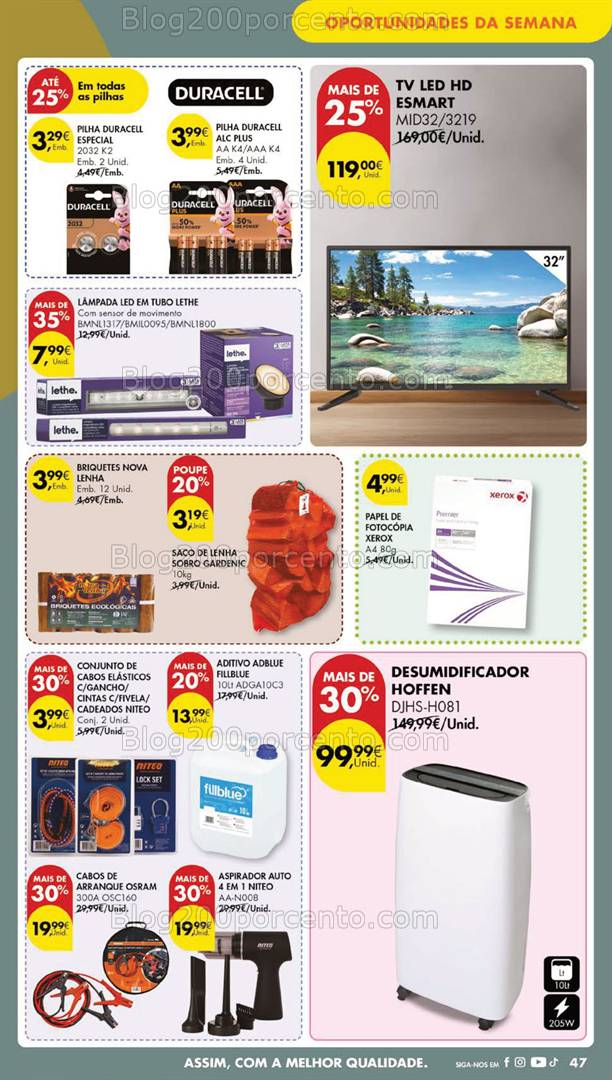 Antevisão Folheto PINGO DOCE Bazar Grandes Promoções de 28 janeiro a 3 fevereiro