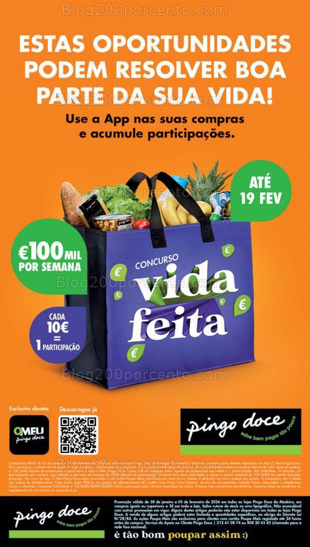 Antevisão Folheto PINGO DOCE Madeira Promoções de 30 janeiro a 5 fevereiro