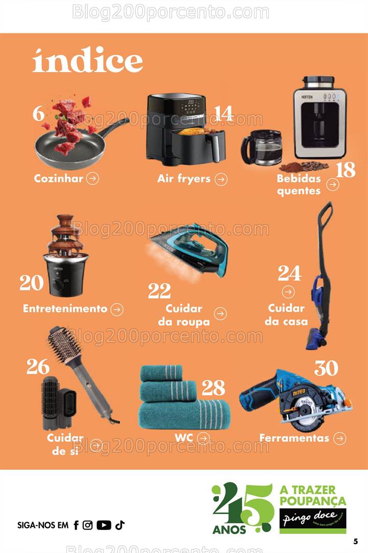 Antevisão Folheto PINGO DOCE Bazar Casa Equipada Promoções de 4 a 24 fevereiro
