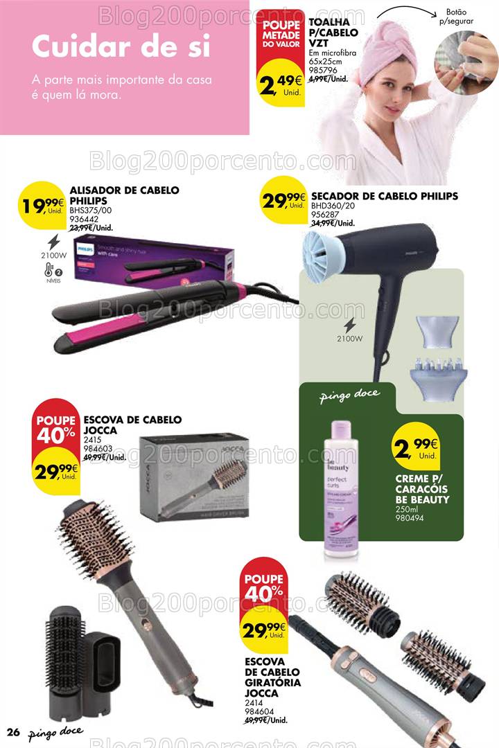 Antevisão Folheto PINGO DOCE Cuidados Pessoais Promoções de 4 a 24 fevereiro