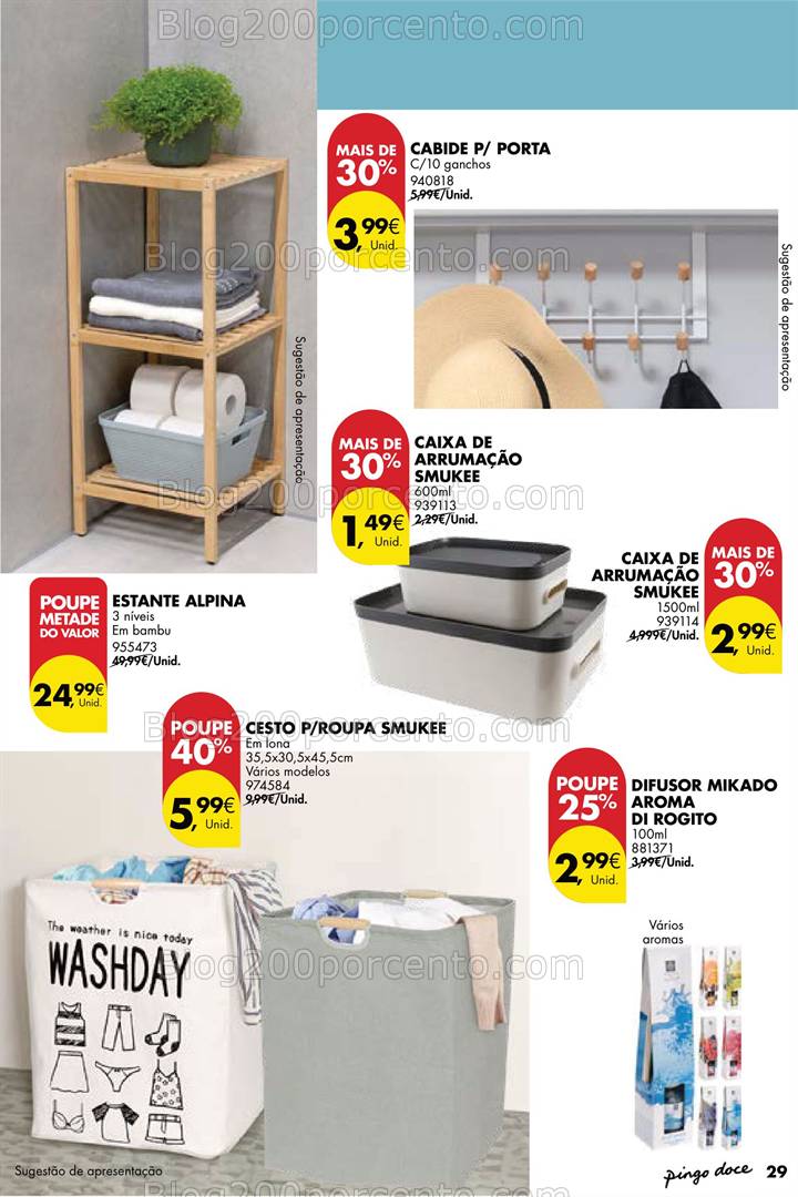 Antevisão Folheto PINGO DOCE Bazar Casa Equipada Promoções de 4 a 24 fevereiro