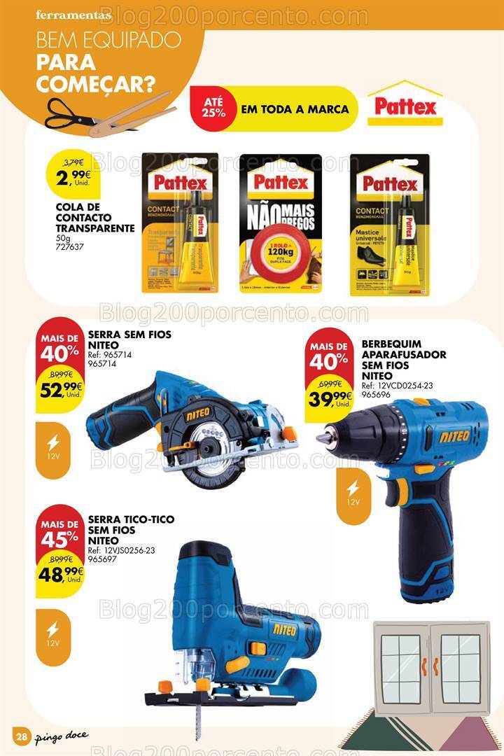 Antevisão Folheto PINGO DOCE Bazar Promoções de 6 a 26 fevereiro