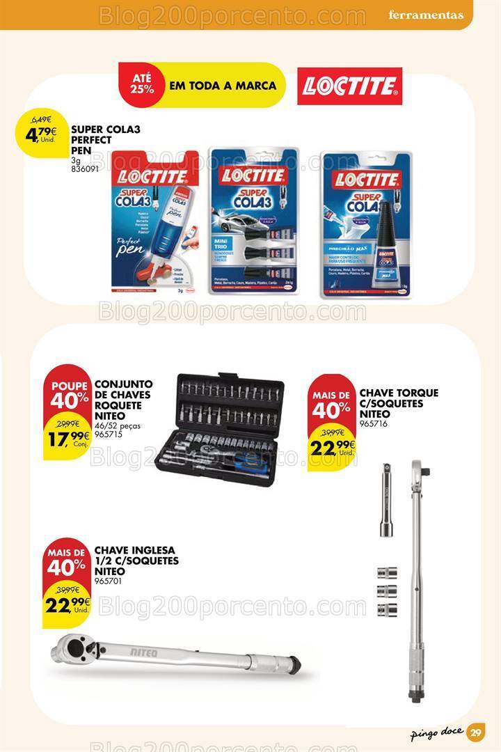 Antevisão Folheto PINGO DOCE Bazar Promoções de 6 a 26 fevereiro