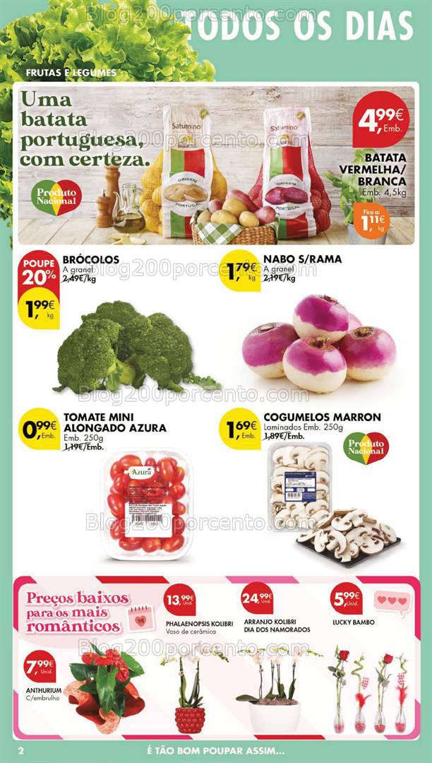Antevisão Folheto PINGO DOCE Lojas Grandes Promoções de 4 a 10 fevereiro