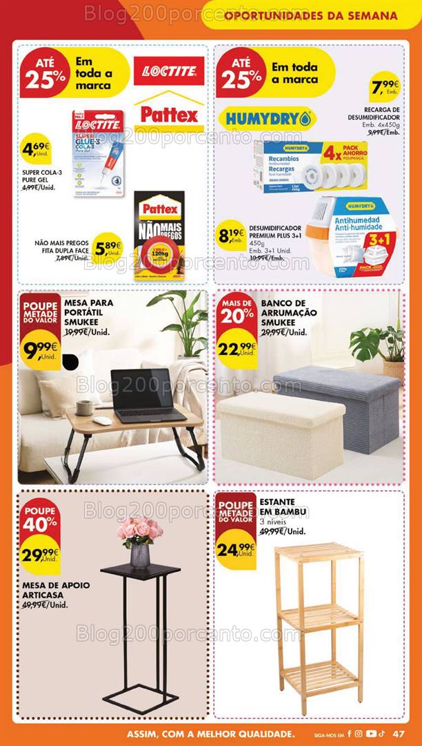 Antevisão Folheto PINGO DOCE Bazar Lojas Grandes Promoções de 4 a 10 fevereiro