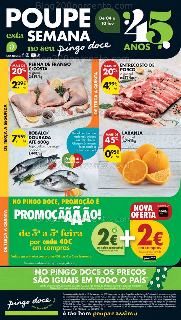 Antevisão Folheto PINGO DOCE Lojas Pequenas Promoções de 4 a 10 fevereiro