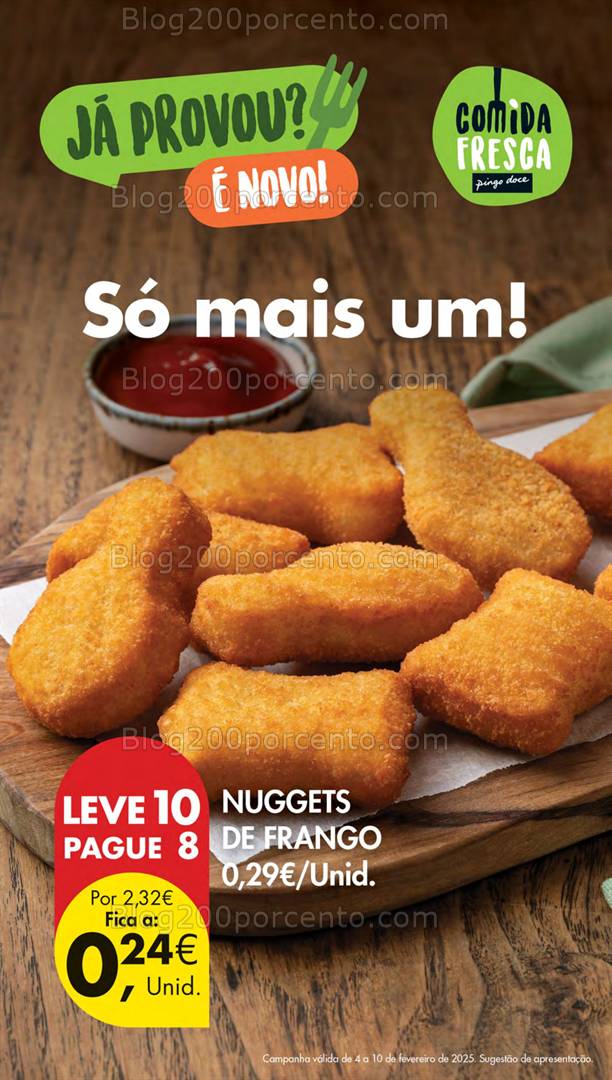 Antevisão Folheto PINGO DOCE Lojas Pequenas Promoções de 4 a 10 fevereiro