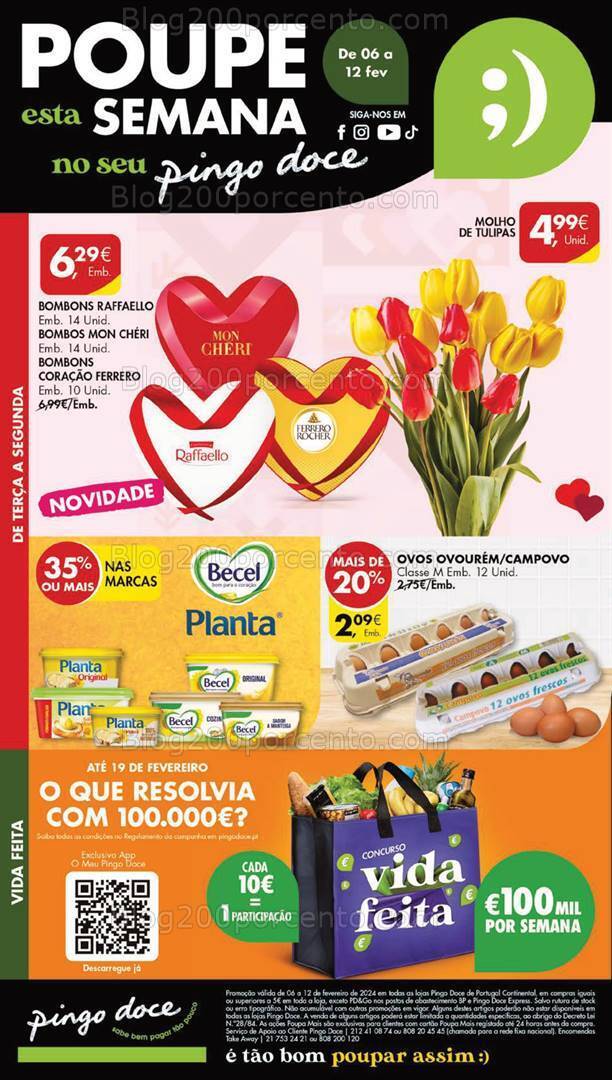 Antevisão Folheto PINGO DOCE Lojas Grandes Promoções de 6 a 12 fevereiro