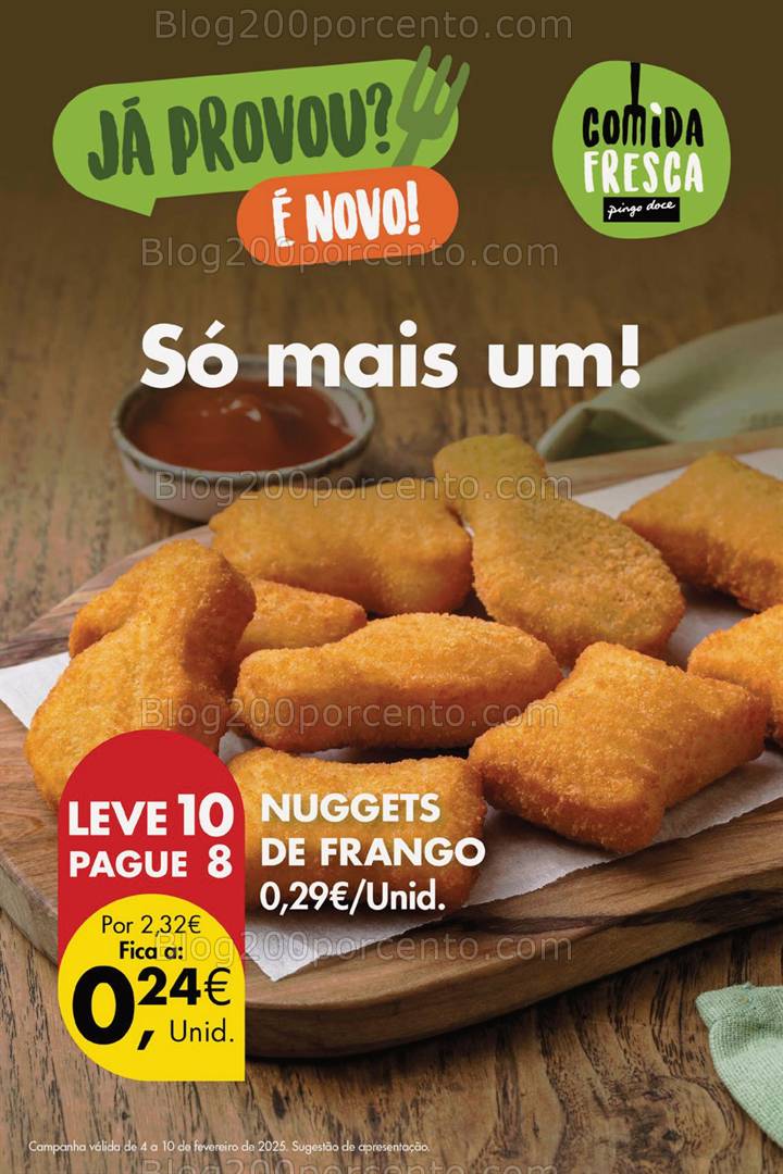 Antevisão Folheto PINGO DOCE Promoções Fim de Semana - 7 a 10 fevereiro