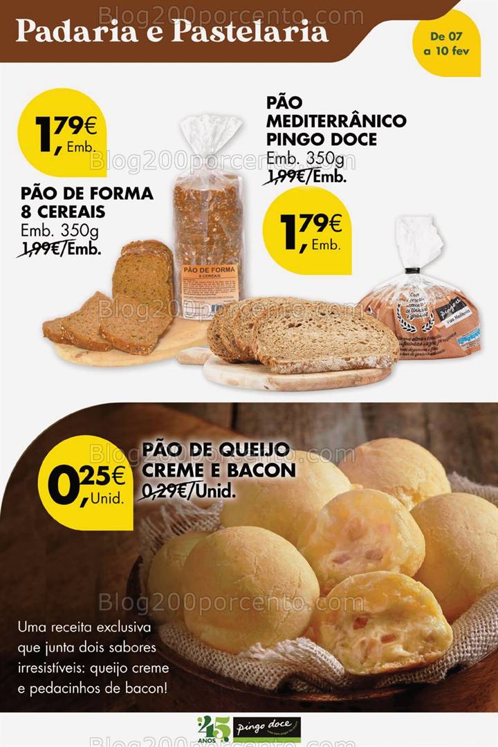 Antevisão Folheto PINGO DOCE Promoções Fim de Semana - 7 a 10 fevereiro