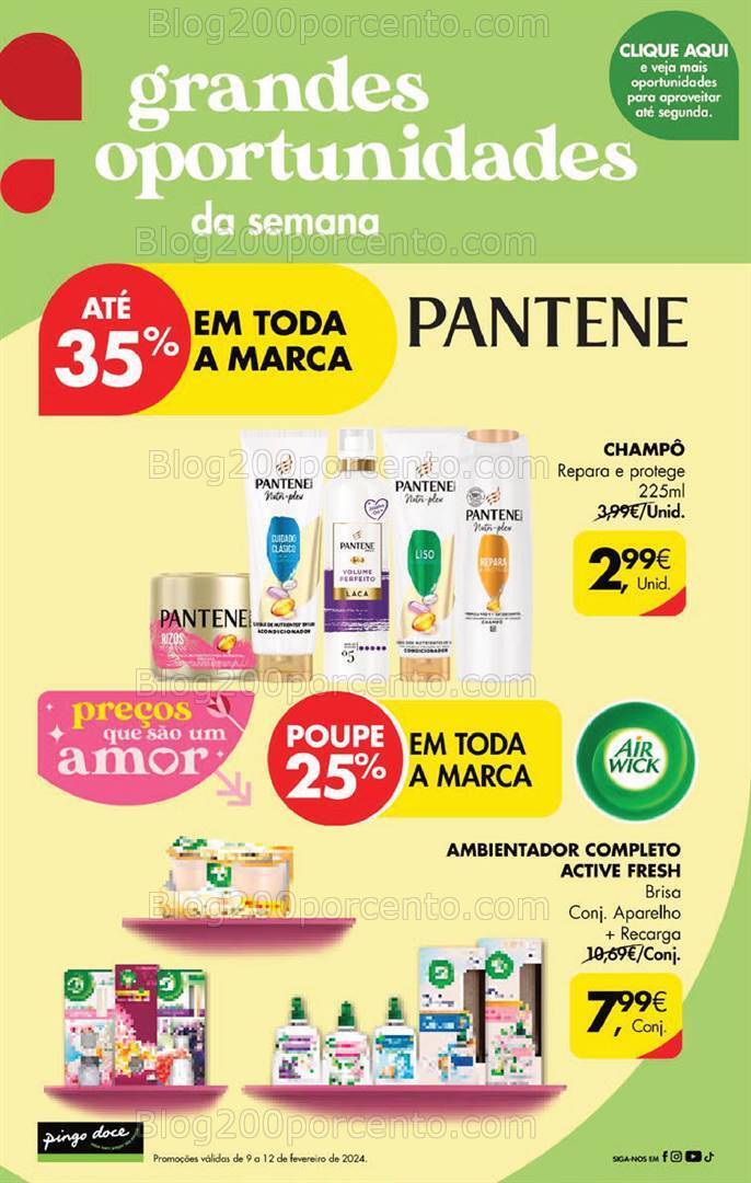 Antevisão Folheto PINGO DOCE Promoções Fim de Semana - 9 a 12 fevereiro