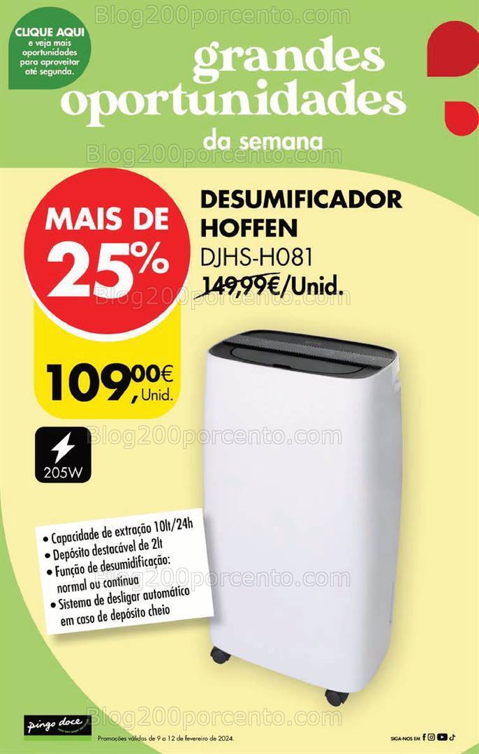 Antevisão Folheto PINGO DOCE Promoções Fim de Semana - 9 a 12 fevereiro