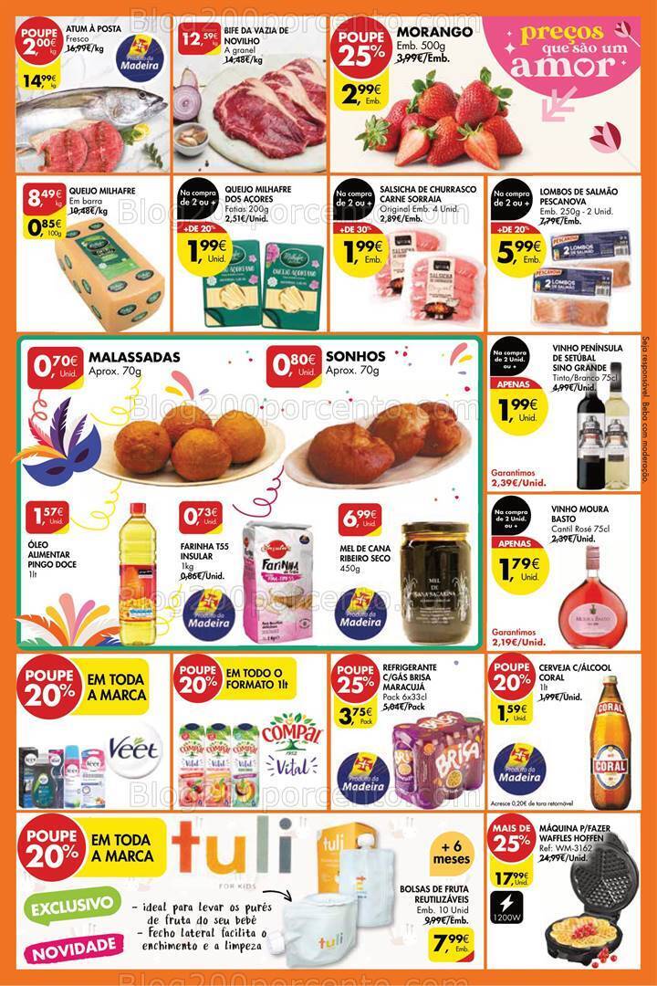 Antevisão Folheto PINGO DOCE Madeira Promoções Fim de Semana - 9 a 12 fevereiro