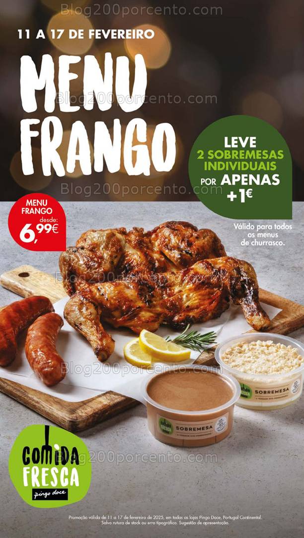 Antevisão Folheto PINGO DOCE Lojas Grandes Promoções de 11 a 17 fevereiro