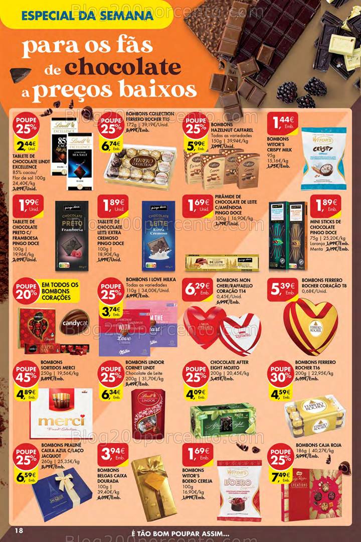 Antevisão Folheto PINGO DOCE Açores Promoções de 13 a 19 fevereiro