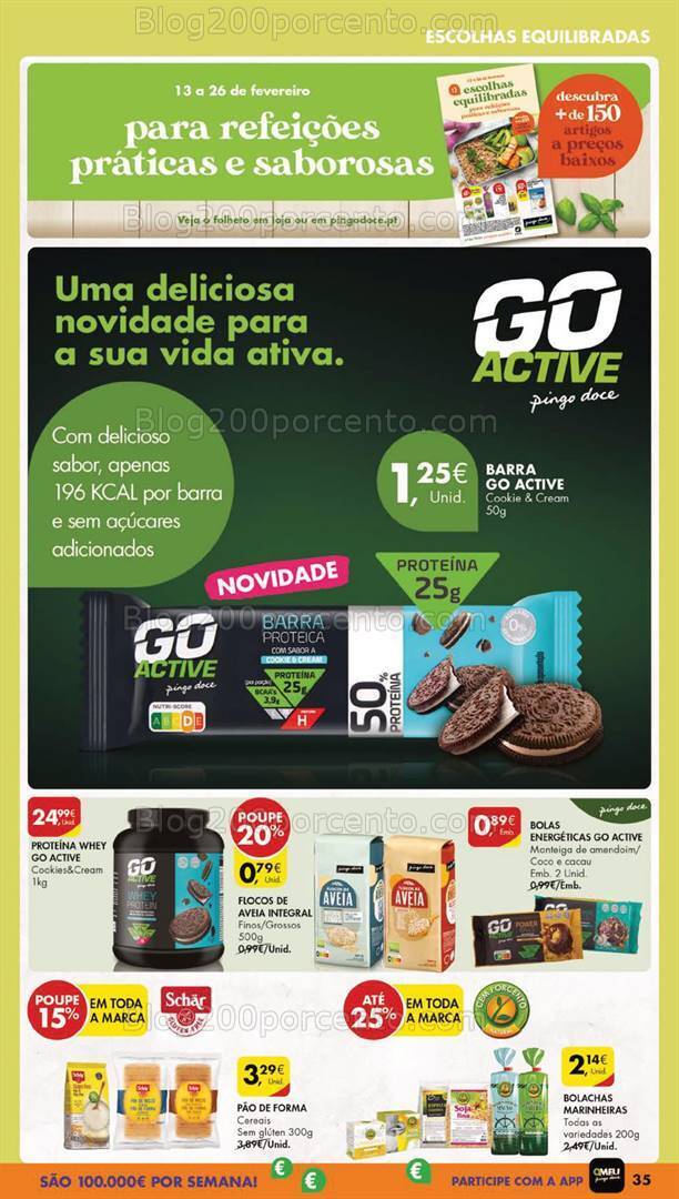 Antevisão Folheto PINGO DOCE Lojas Grandes Promoções de 13 a 19 fevereiro