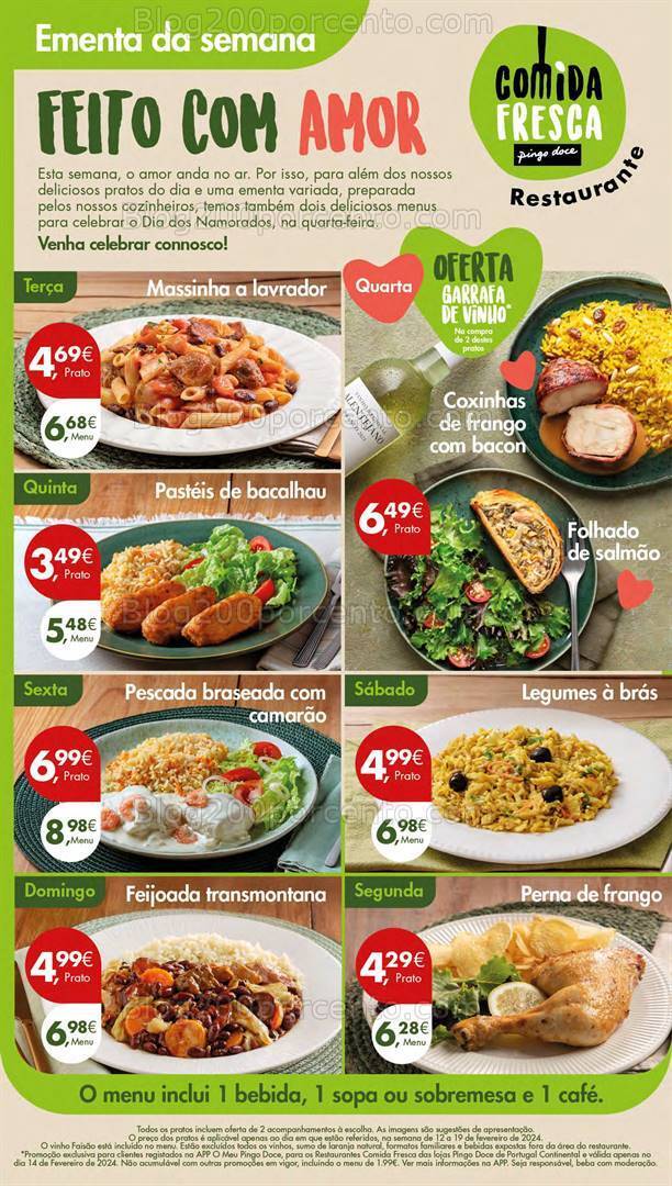 Antevisão Folheto PINGO DOCE Lojas Pequenas Promoções de 13 a 19 fevereiro