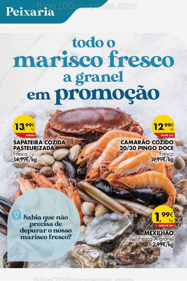 Antevisão Folheto PINGO DOCE Promoções Fim de Semana - 14 a 17 fevereiro