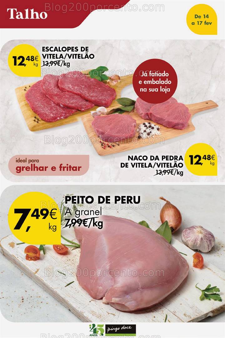 Antevisão Folheto PINGO DOCE Promoções Fim de Semana - 14 a 17 fevereiro