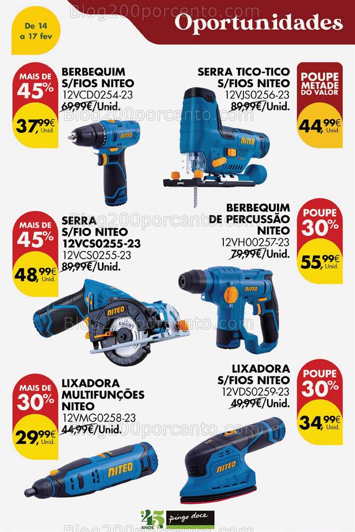 Antevisão Folheto PINGO DOCE Promoções Fim de Semana - 14 a 17 fevereiro