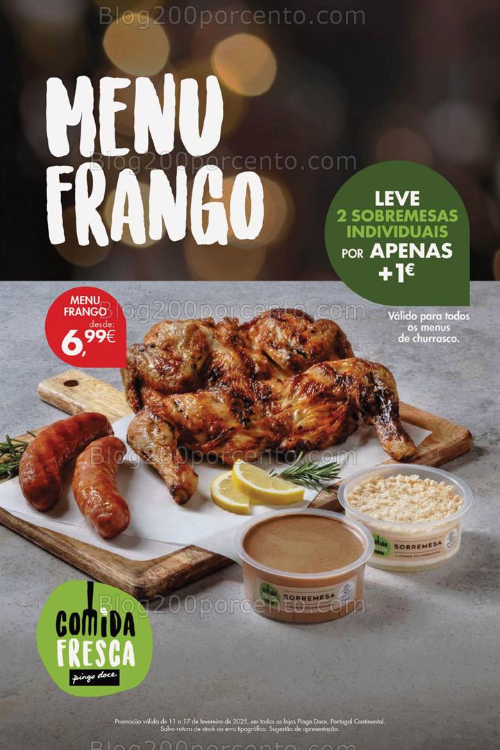 Antevisão Folheto PINGO DOCE Promoções Fim de Semana - 14 a 17 fevereiro