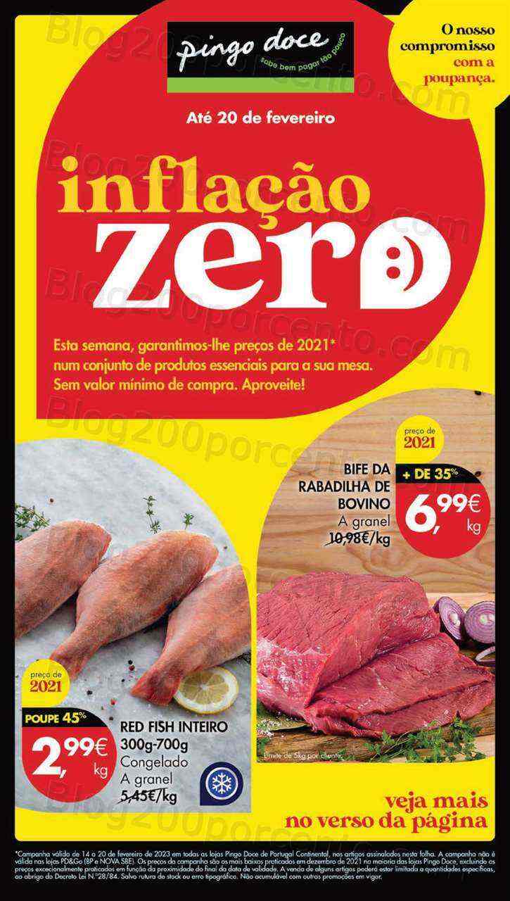 Antevisão Folheto PINGO DOCE Lojas Grandes Promoções de 14 a 20 fevereiro