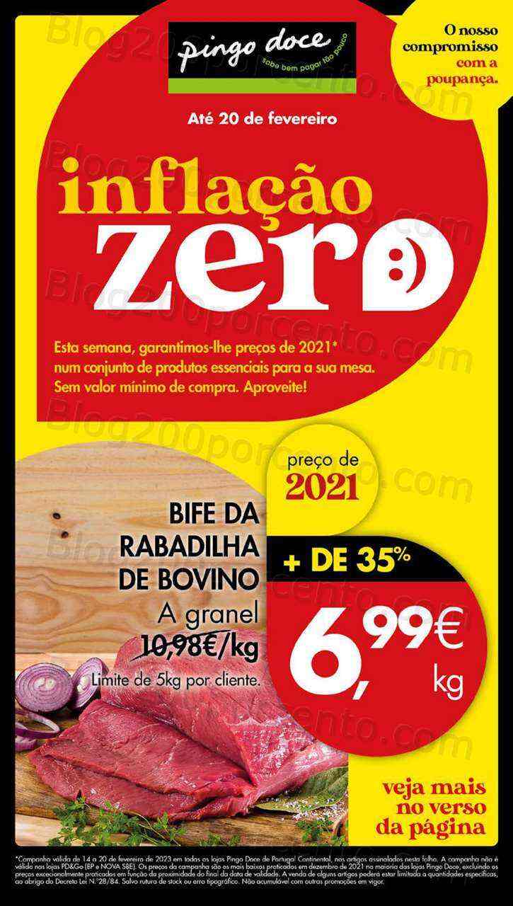 Antevisão Folheto PINGO DOCE Lojas Grandes Promoções de 14 a 20 fevereiro