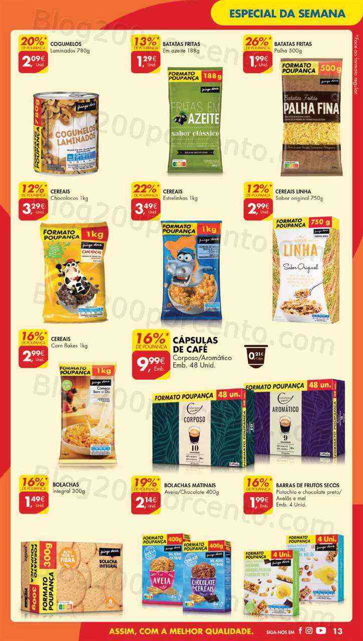 Antevisão Folheto PINGO DOCE Lojas Grandes Promoções de 14 a 20 fevereiro