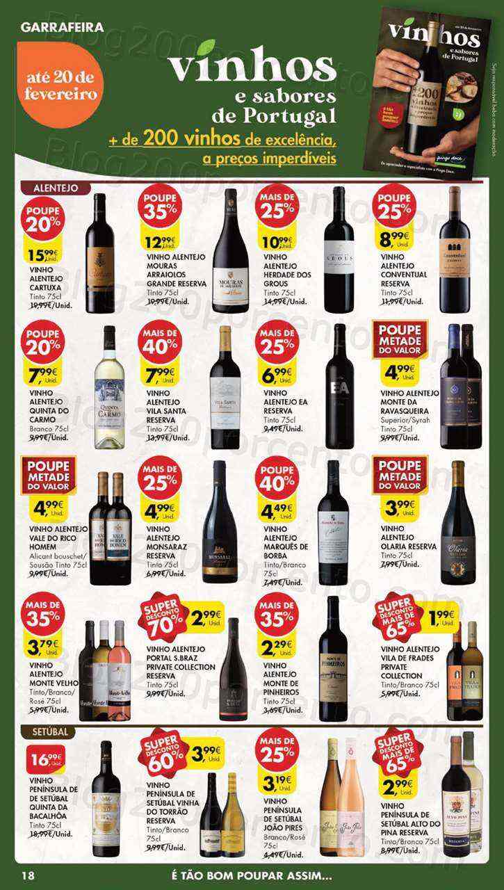 Antevisão Folheto PINGO DOCE Lojas Grandes Promoções de 14 a 20 fevereiro