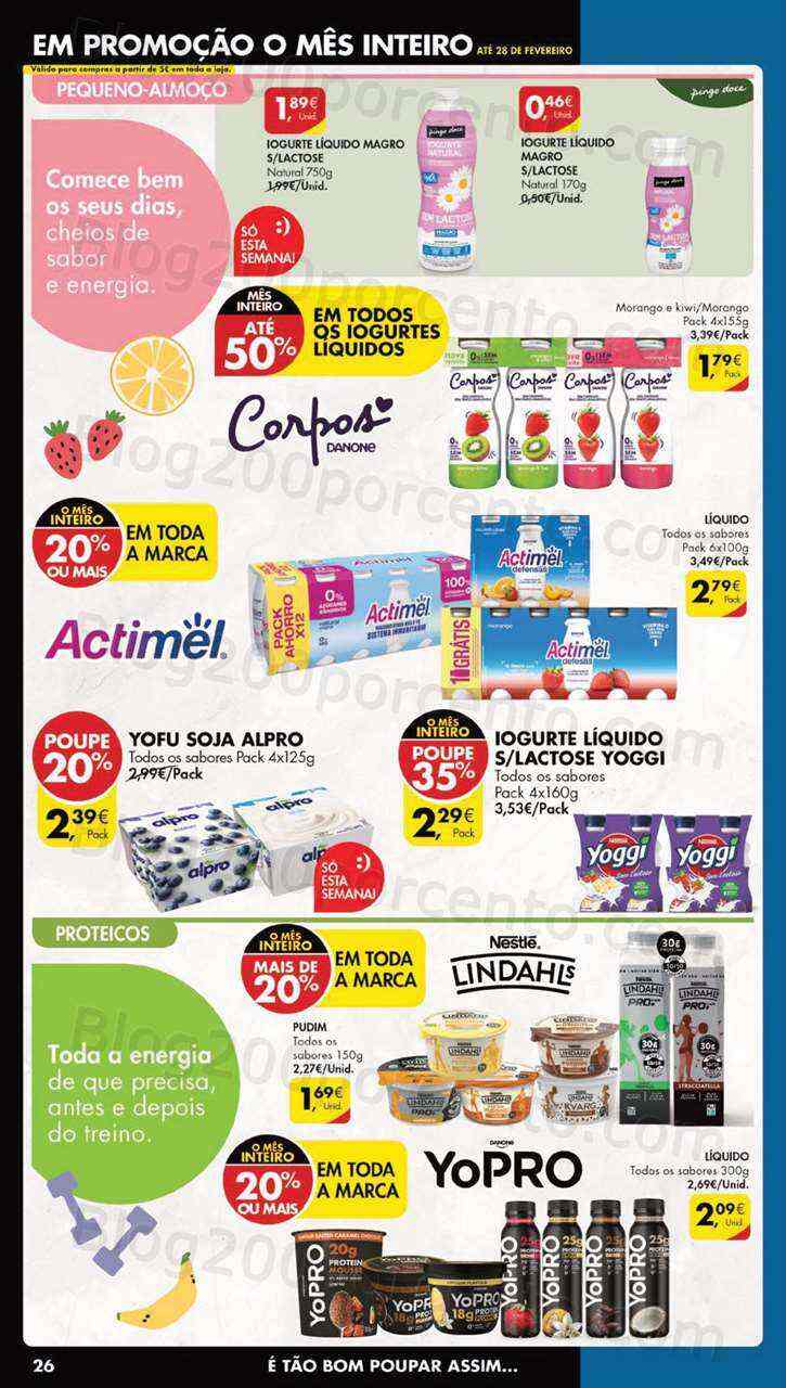 Antevisão Folheto PINGO DOCE Lojas Grandes Promoções de 14 a 20 fevereiro